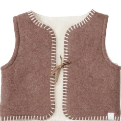 Baby Gilet Reversible Denver Soft Wood