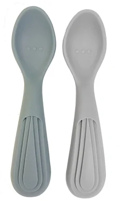 Baby Lepel Greige/Blue Clay