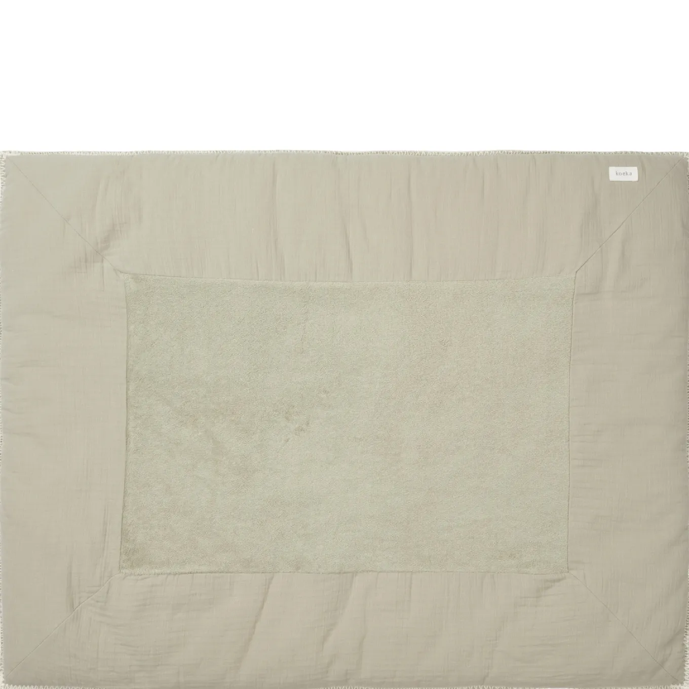 Boxkleed Faro Warm White/Sage