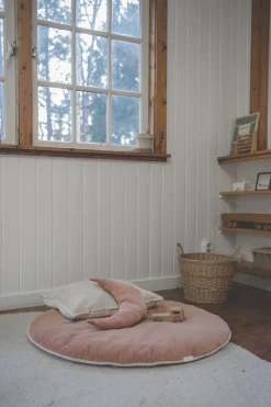 Boxkleed Rond Oddi Soft Earth/Wam White