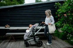 Buggy Voetenzak Wafel/Teddy Oslo Steel Grey/Pebble