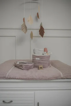 Hoes Voor Babydoekjes Wafel Antwerp Mauve