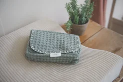 Hoes Voor Babydoekjes Wafel Antwerp Shadow Green