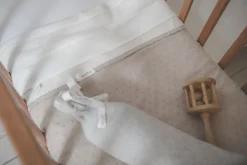 Ledikantdeken Cotton Fleece Napa Clay