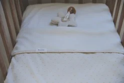Ledikantdeken Cotton Fleece Napa Warm White