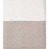 Ledikantdeken Cotton Fleece Wafel Amsterdam Clay