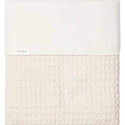 Ledikantdeken Cotton Fleece Wafel Amsterdam Natural