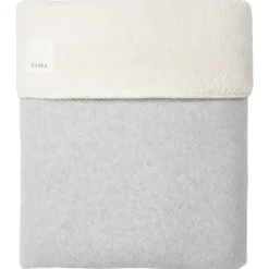Ledikantdeken Teddy Denver Soft Grey