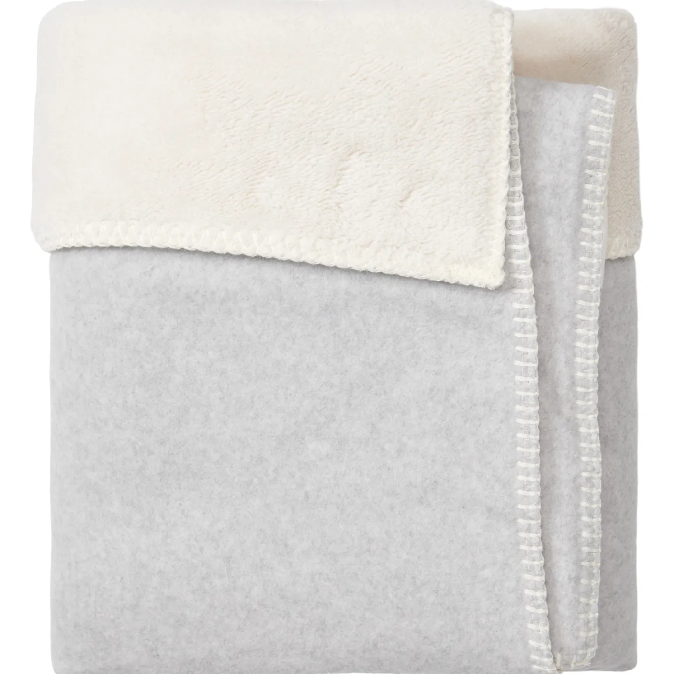 Ledikantdeken Teddy Denver Soft Grey
