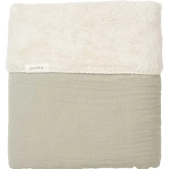 Ledikantdeken Teddy Faro Sage