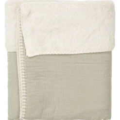 Ledikantdeken Teddy Faro Sage