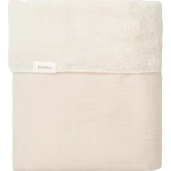 Ledikantdeken Teddy Faro Warm White