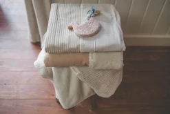 Ledikantdeken Teddy Oddi Rosa Salt