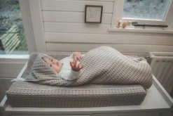 Omslagdoek Wafel/Teddy Oslo Clay