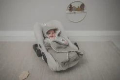 Omslagdoek Wafel/Teddy Oslo Clay