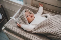 Omslagdoek Wafel/Teddy Oslo Clay