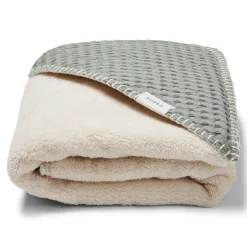 Omslagdoek Wafel/Teddy Oslo Shadow Green