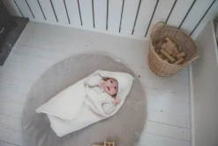 Omslagdoek Wafel/Teddy Oslo Natural