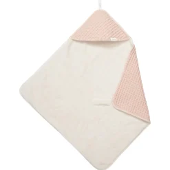 Omslagdoek Wafel/Teddy Oslo Rosa Salt