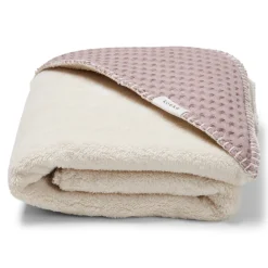Omslagdoek Wafel/Teddy Oslo Mauve