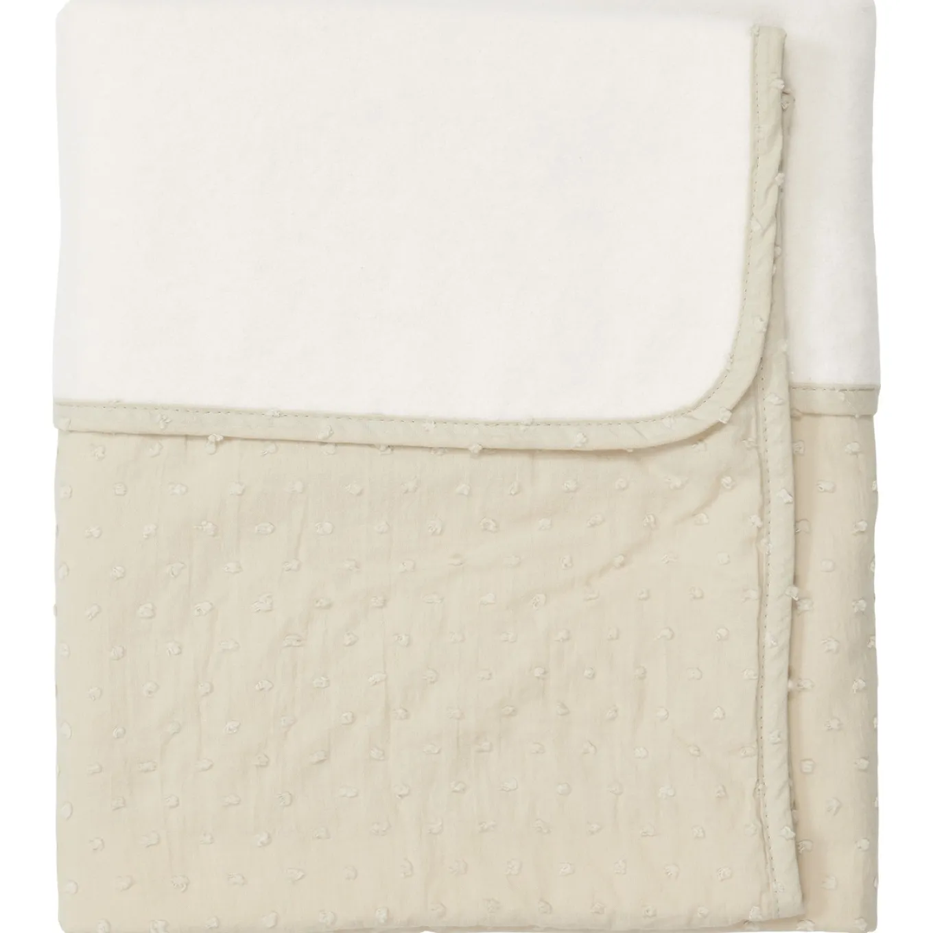 Wiegdeken Cotton Fleece Napa Sage