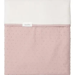Wiegdeken Cotton Fleece Napa Mauve