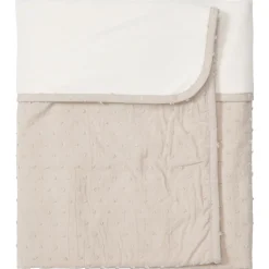 Wiegdeken Cotton Fleece Napa Clay