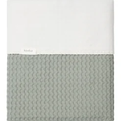 Wiegdeken Cotton Fleece Wafel Amsterdam Shadow Green