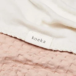 Wiegdeken Cotton Fleece Wafel Amsterdam Rosa Salt
