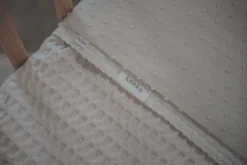 Wiegdeken Cotton Fleece Wafel Amsterdam Natural