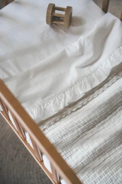 Wiegdeken Lace Elba Milky