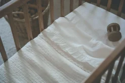 Wiegdeken Lace Elba Milky
