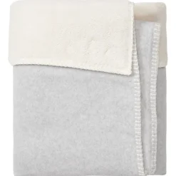 Wiegdeken Teddy Denver Soft Grey
