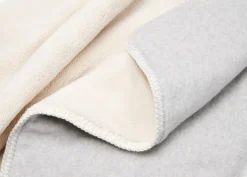 Wiegdeken Teddy Denver Soft Grey