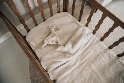 Wiegdeken Teddy Faro Warm White