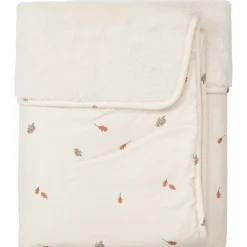 Wiegdeken Teddy Reversible Forest Treasures Warm White