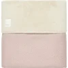 Wiegdeken Teddy Riga Grey Pink/Pebble