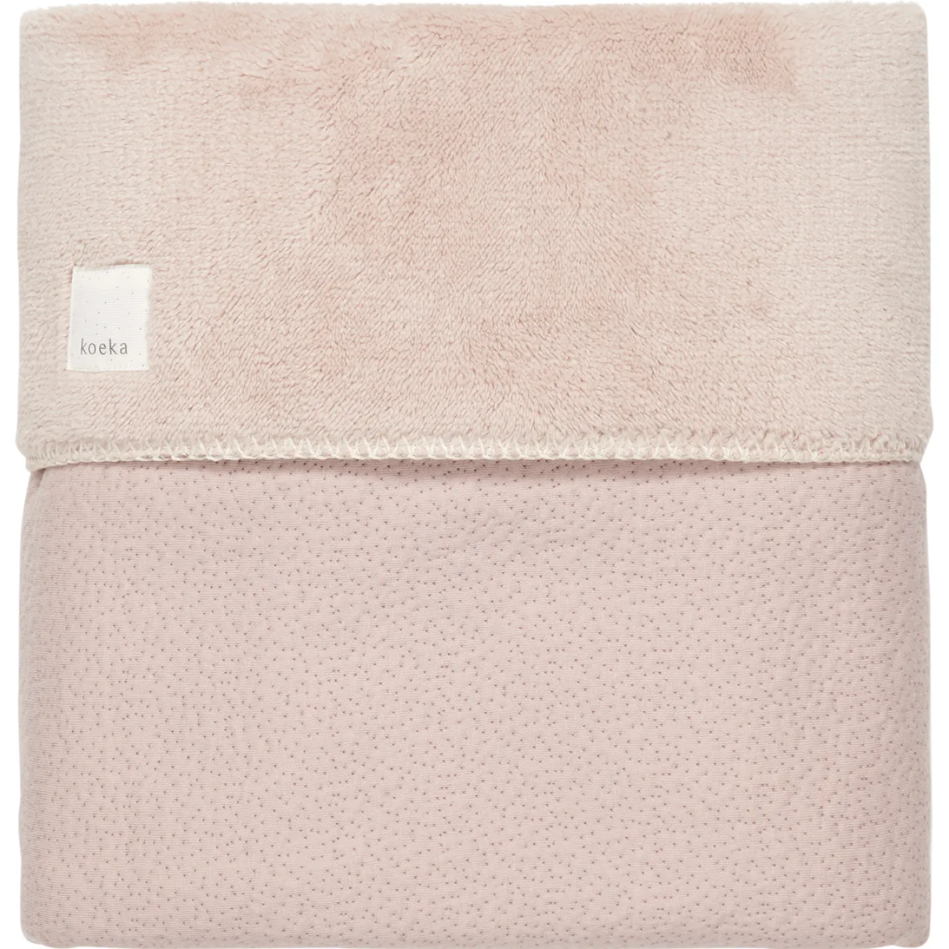 Wiegdeken Teddy Riga Grey Pink