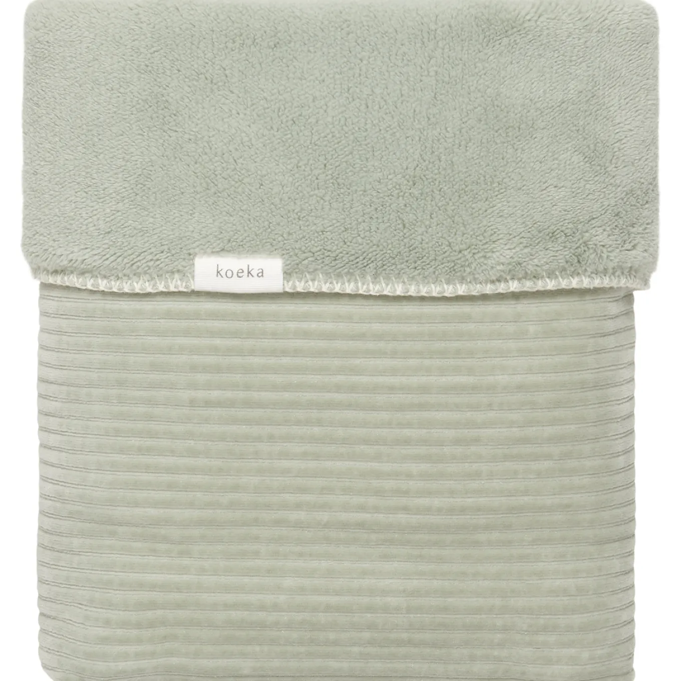 Wiegdeken Teddy Vik Shadow Green