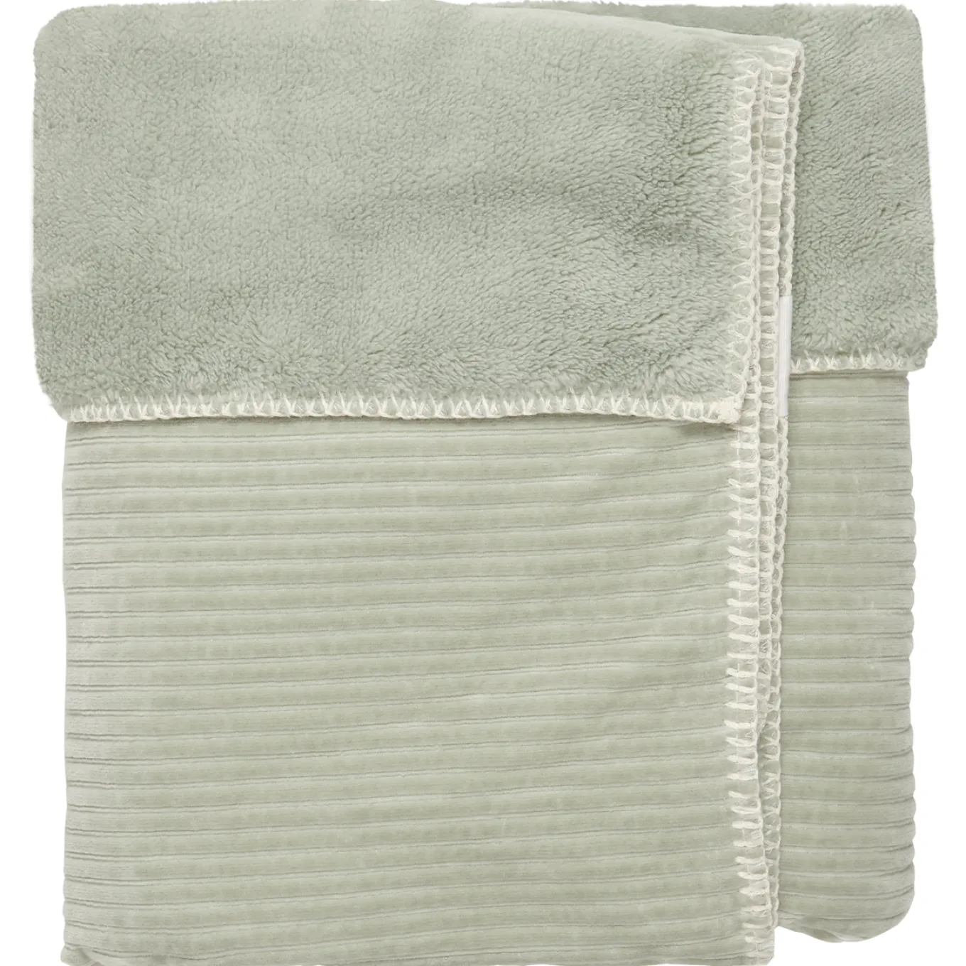 Wiegdeken Teddy Vik Shadow Green