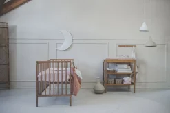 Wiegdeken Wafel/Teddy Oslo Rosa Salt/Pebble