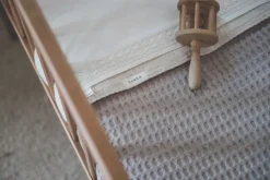 Wiegdeken Wafel/Teddy Oslo Clay/Pebble