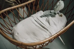 Wieglaken En Hoeslaken Set Ruffle Faro Warm White